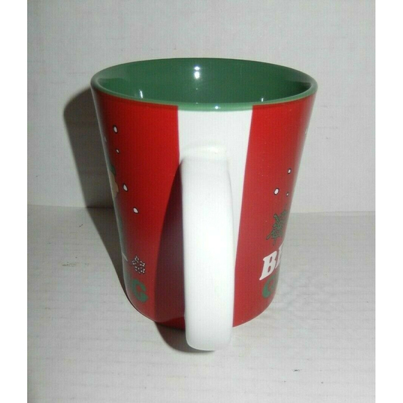 Gibson Funky Mug Peanuts Charlie Brown Be Giving Christmas Mug Cup 15 Fl Oz Red - Picture 2 of 6